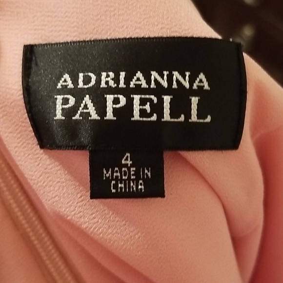 Adrianna Papell Sleeveless Dress with Empire  Silhouette - Picture 11 of 12